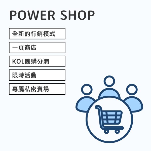 Power Shop 一頁式團購外掛